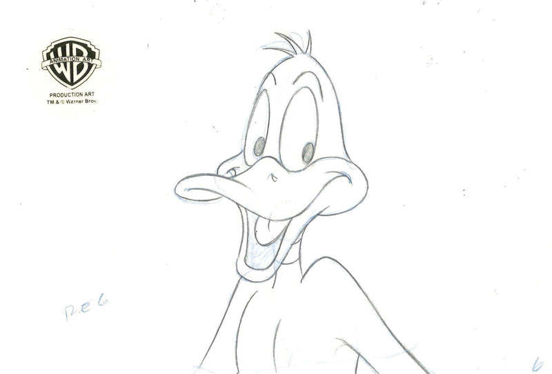 Daffy Duck Ansikt Tegning Den Siste Halshoggingen | Øyvind Holen