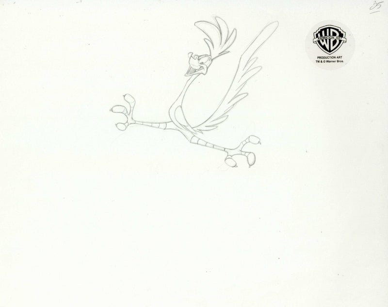 Looney Tunes Original Production Drawing: Road Runner - Choice Fine Art