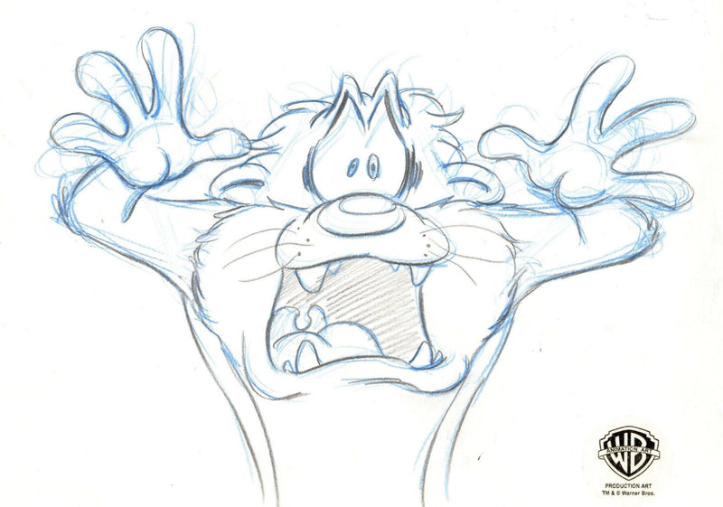 Looney Tunes Original Production Drawing: Taz - Choice Fine Art