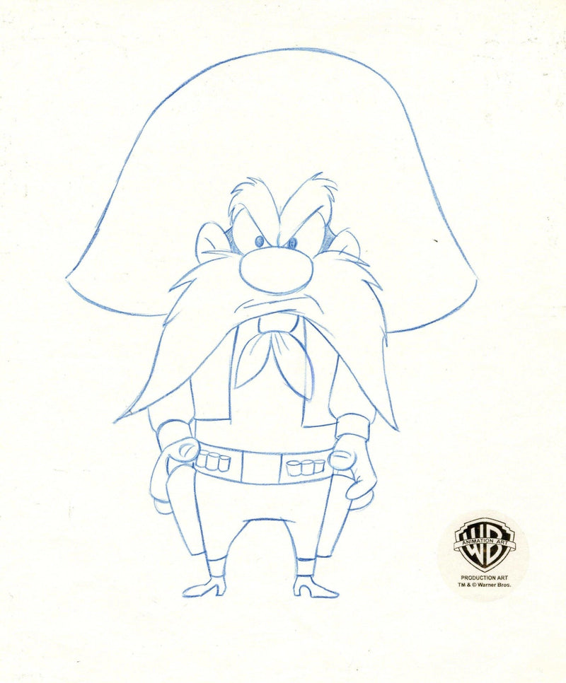Looney Tunes Original Production Drawing: Yosemite Sam - Choice Fine Art