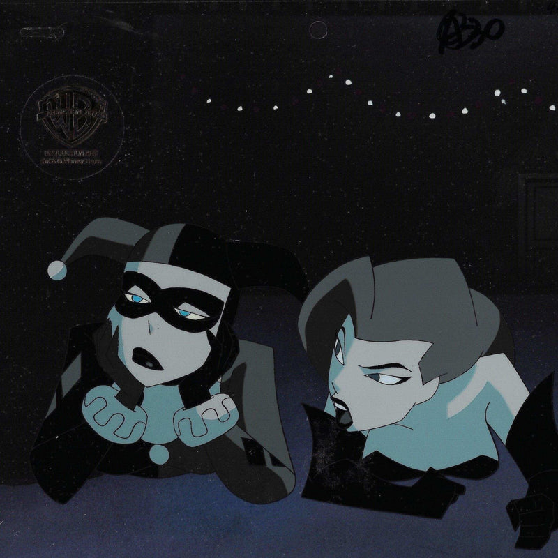 New Adventures Of Batman Production Cel: Harley Quinn And Poison Ivy - Choice Fine Art