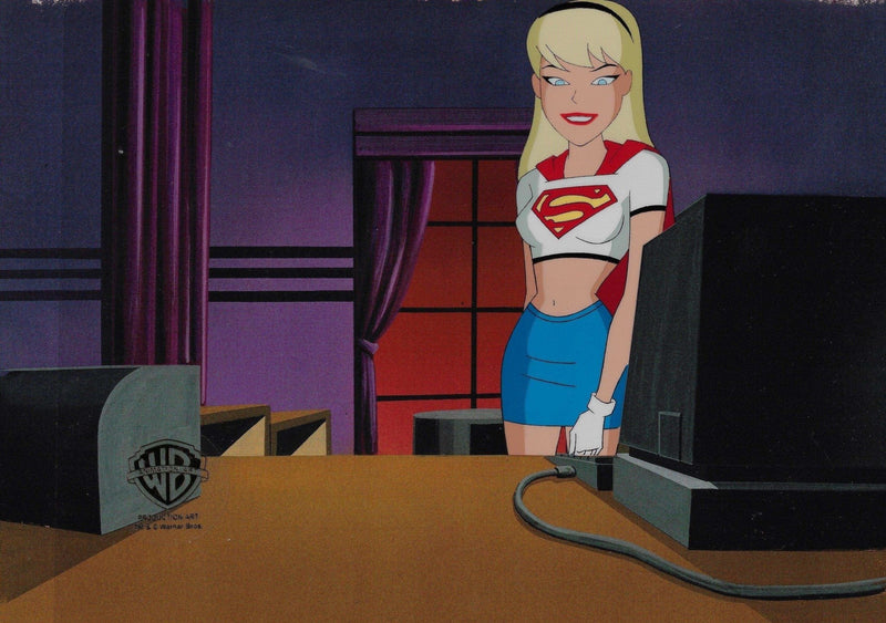 New Adventures Of Batman Production Cel: Supergirl - Choice Fine Art