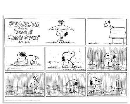 Peanuts Limited Edition: Rainy Dog Days - Choice Fine Art