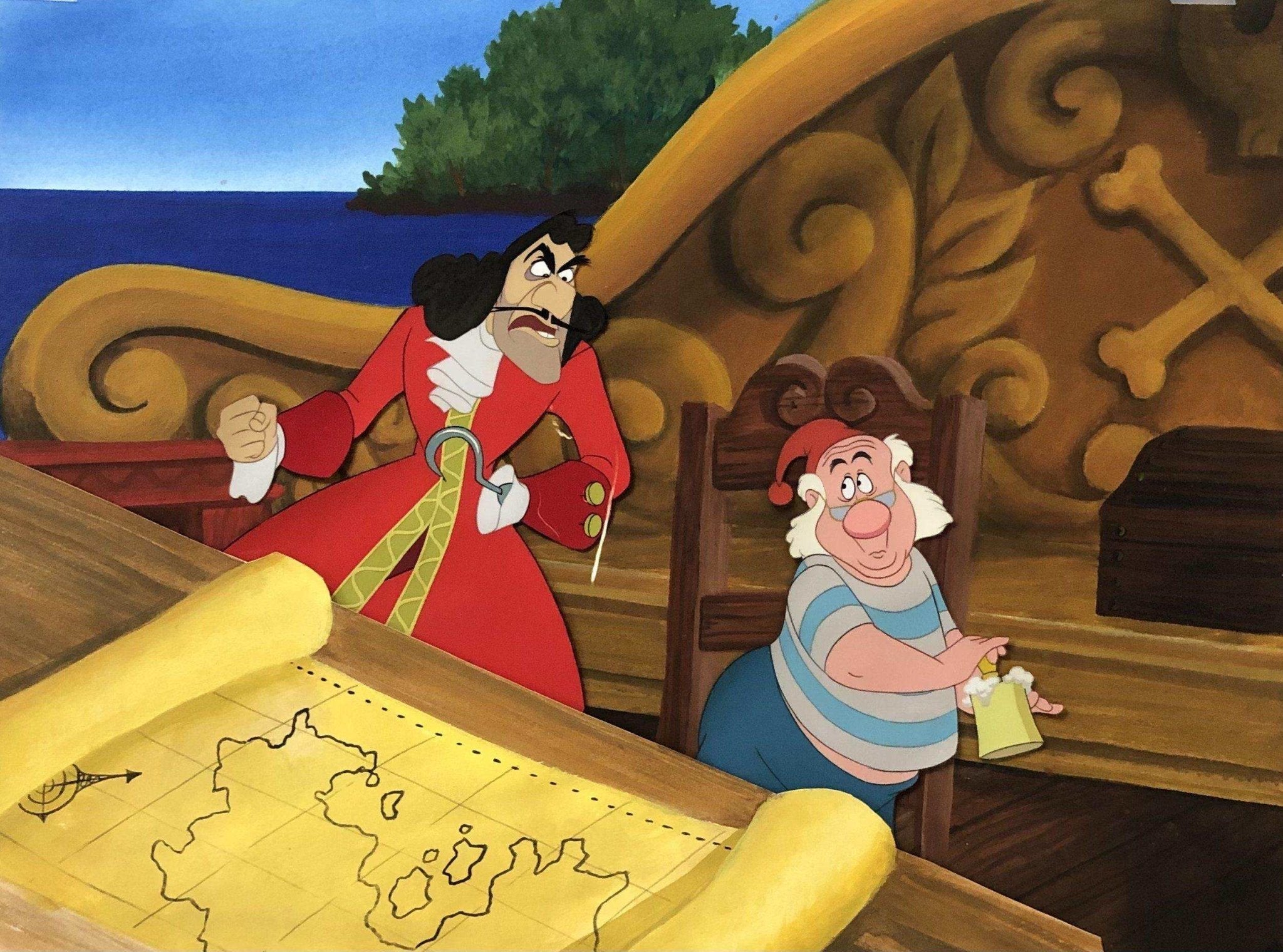 peter pan captain hook and smee