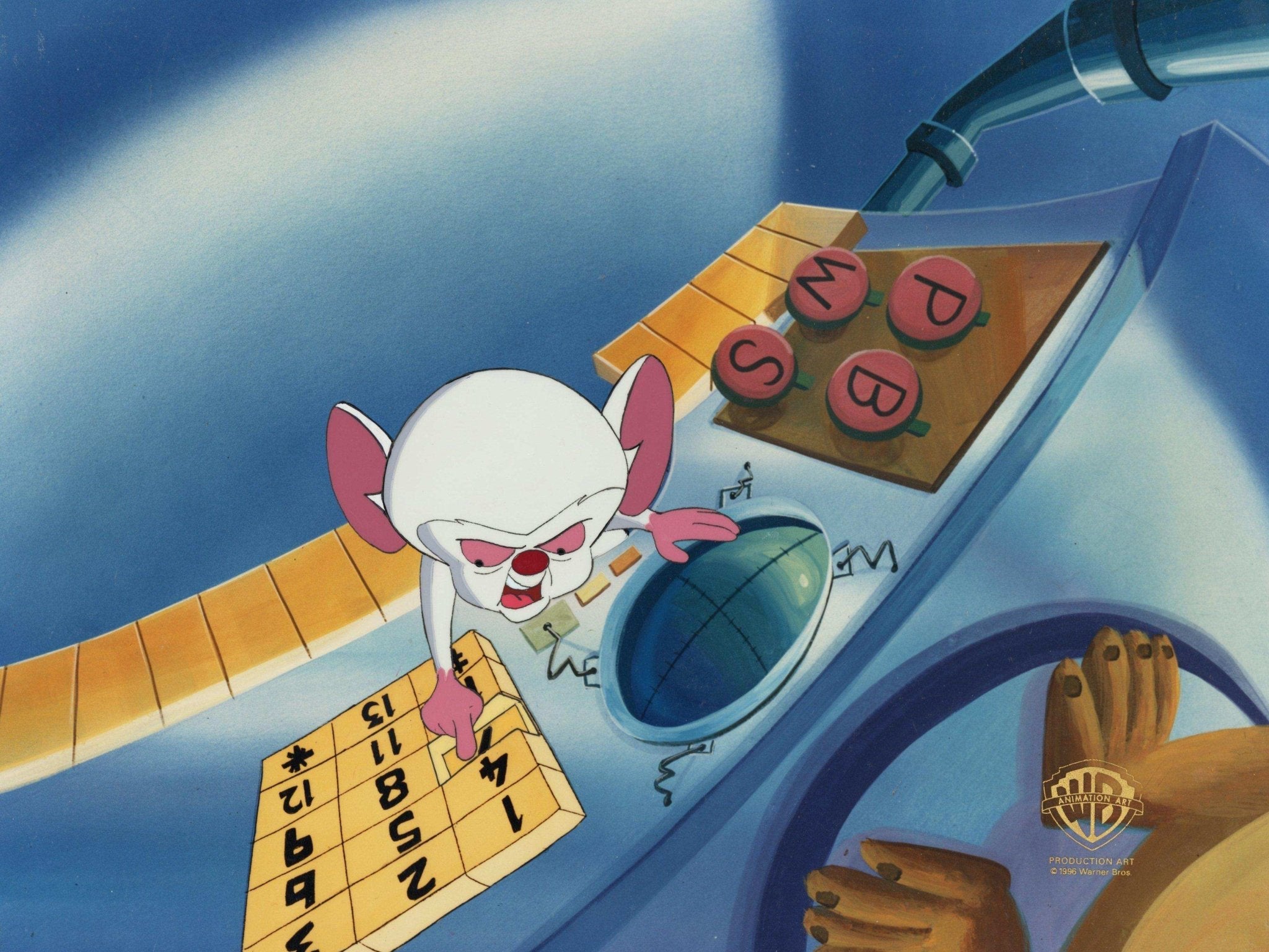 Pinky And The Brain Original Production Cel: Brain – Choice Fine Art