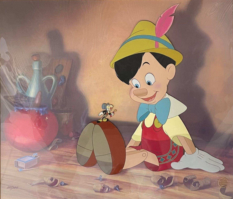 Pinocchio: Any Time You Need Me Limited Edition Hand-Painted Cel - Choice Fine Art