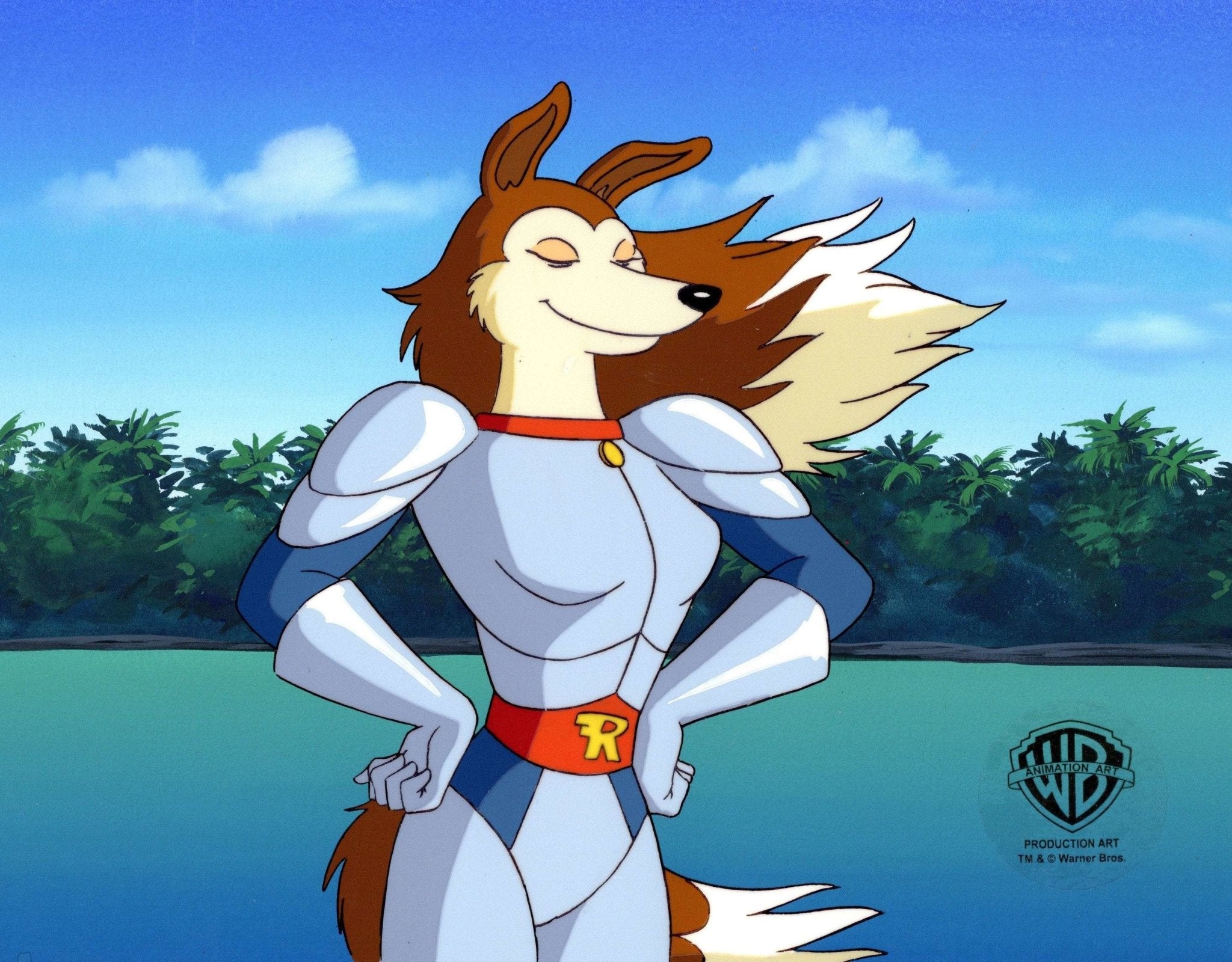 Cappery Rovers Road Rovers Original Production Cel on Original Background with Matchi ...
