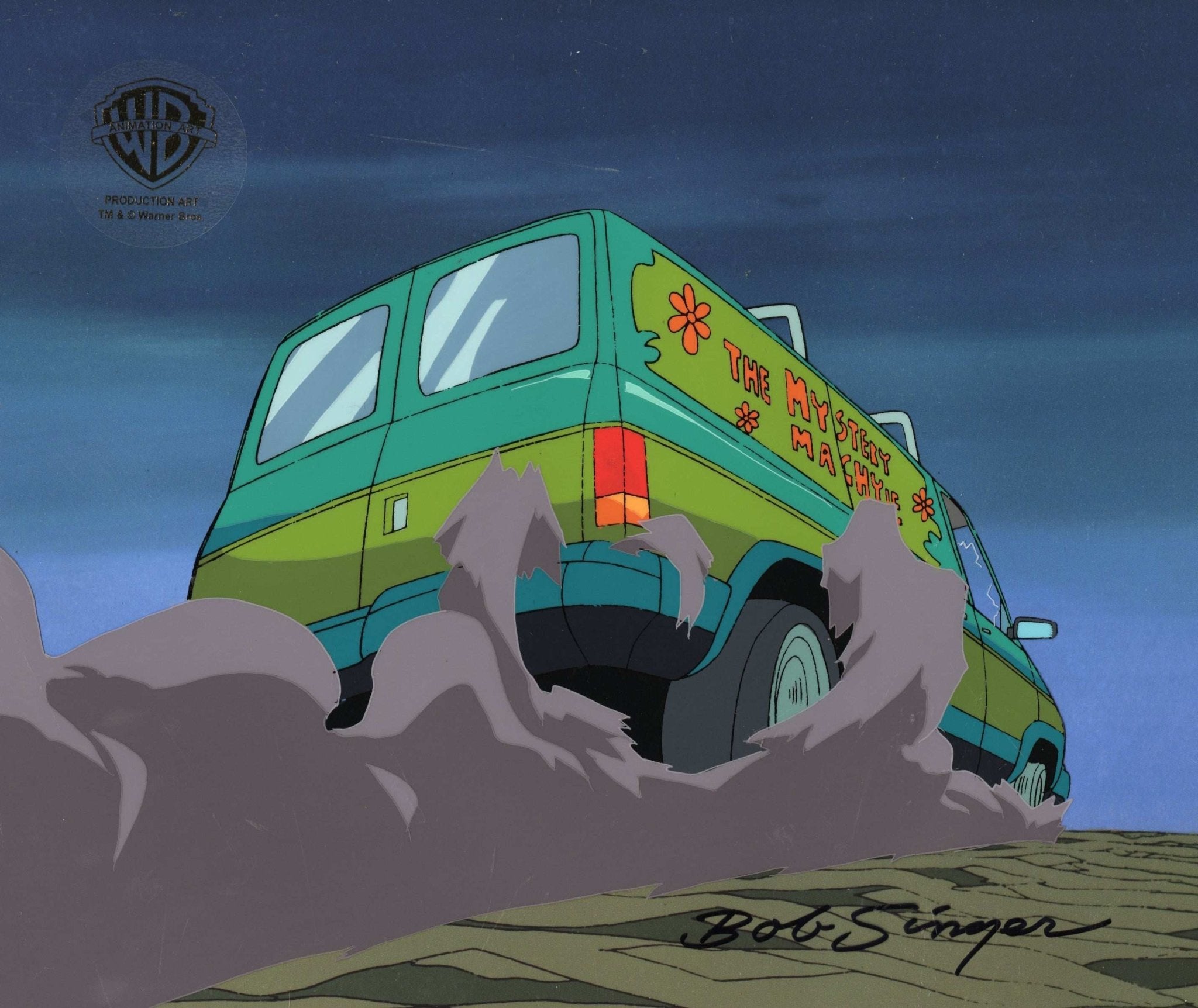 Scooby-Doo and the Witch's Ghost Original Production Cel on Original P –  Choice Fine Art