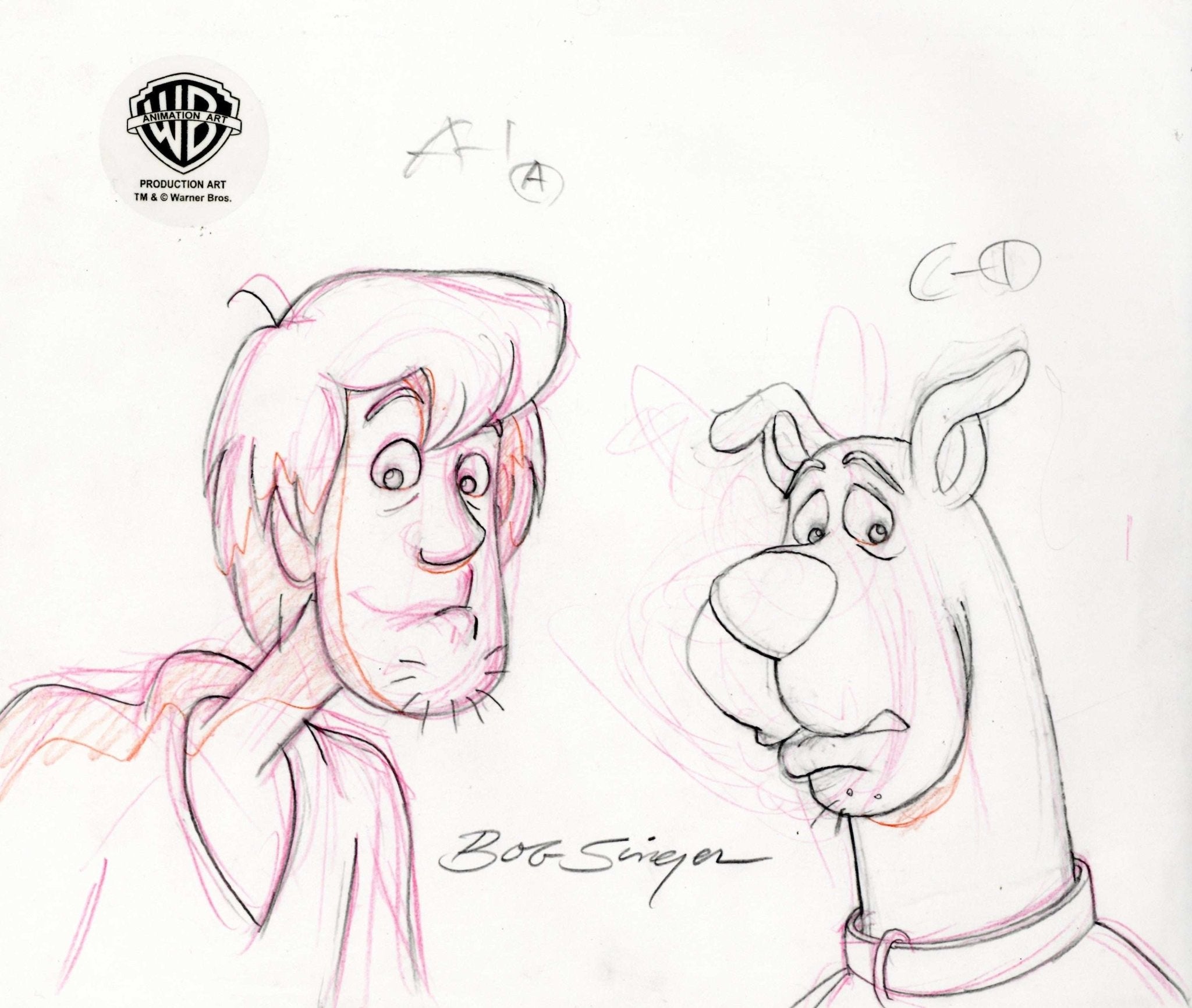Doodoo Draws Shaggy Scooby Doo Original