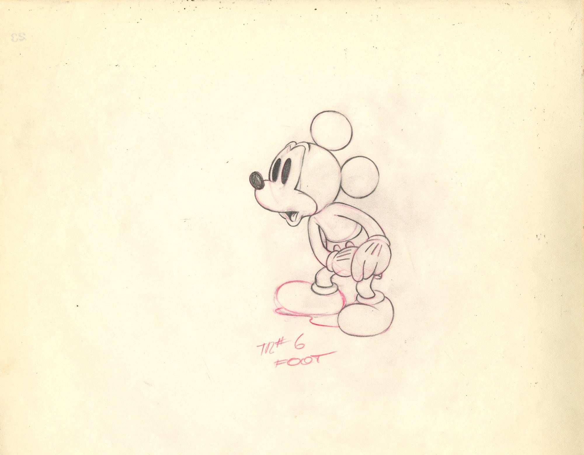 Vintage Mickey Mouse Sketch, Walt Disney-inspired Art Vinyl Car/Laptop –  Decal Drama