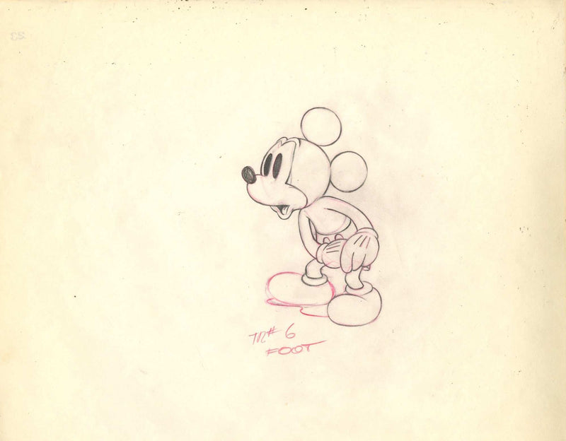 Society Dog Show Original Production Drawing: Mickey - Choice Fine Art