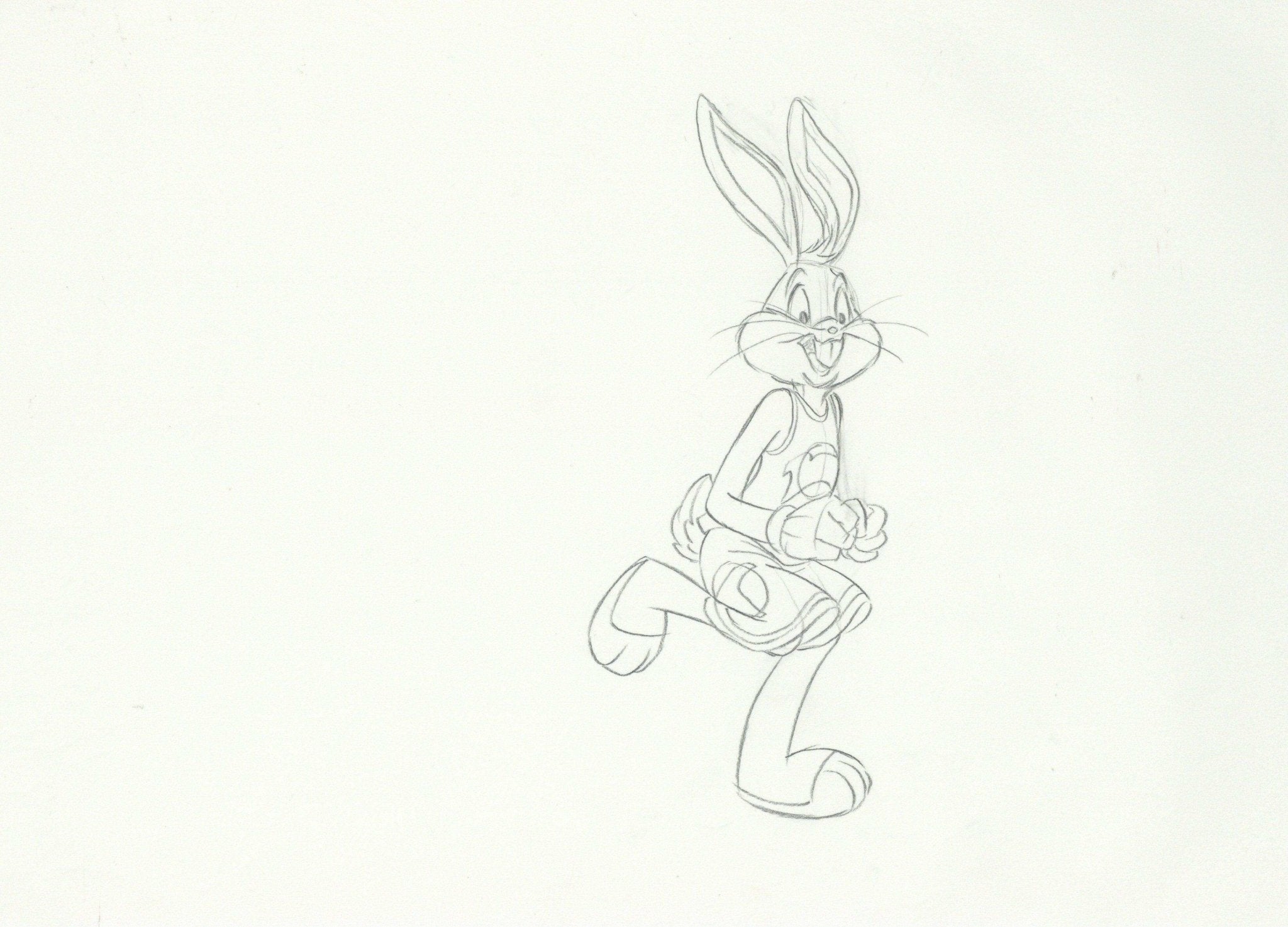Looney Tunes Studio Artists - Space Jam Original Production Drawing:  Michael Jordan