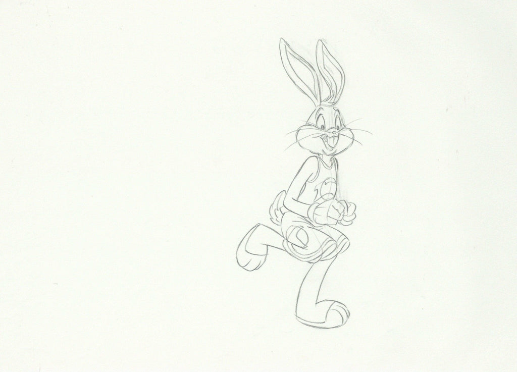Space Jam Original Production Drawing: Bugs Bunny - Choice Fine Art