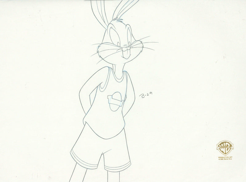 Space Jam Bugs Bunny Drawing John Pomeroy | “BUGS BUNNY, LOLA