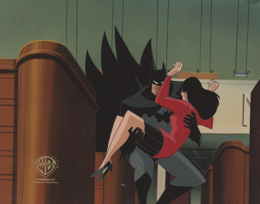 Superman the Animated Series Original Production Cel: Batman and Lois Lane - Choice Fine Art
