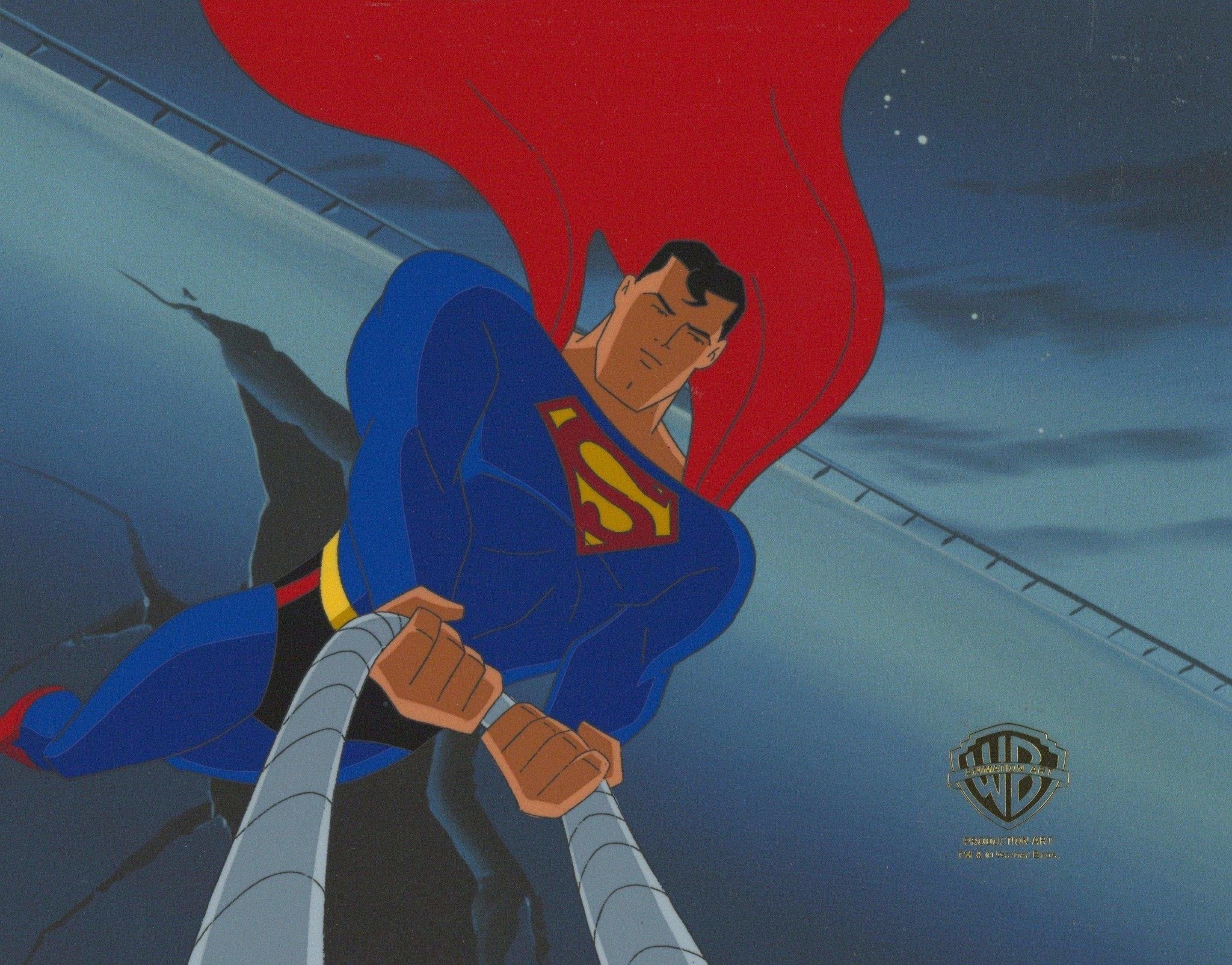 justice league unlimited superman flying