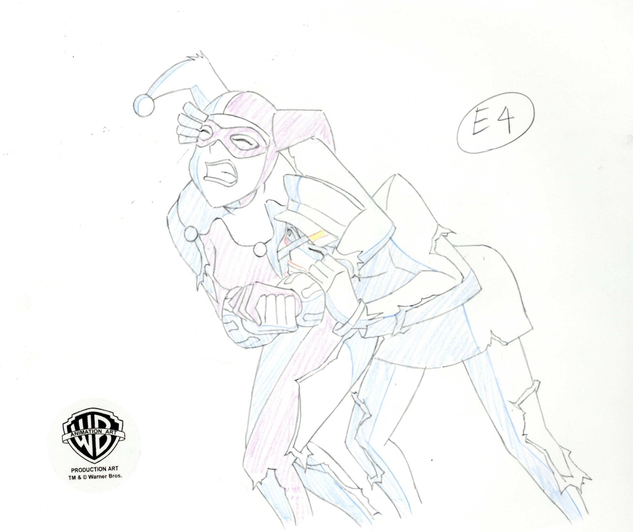 Superman the Animated Series Original Production Drawing: Harley Quinn –  Choice Fine Art