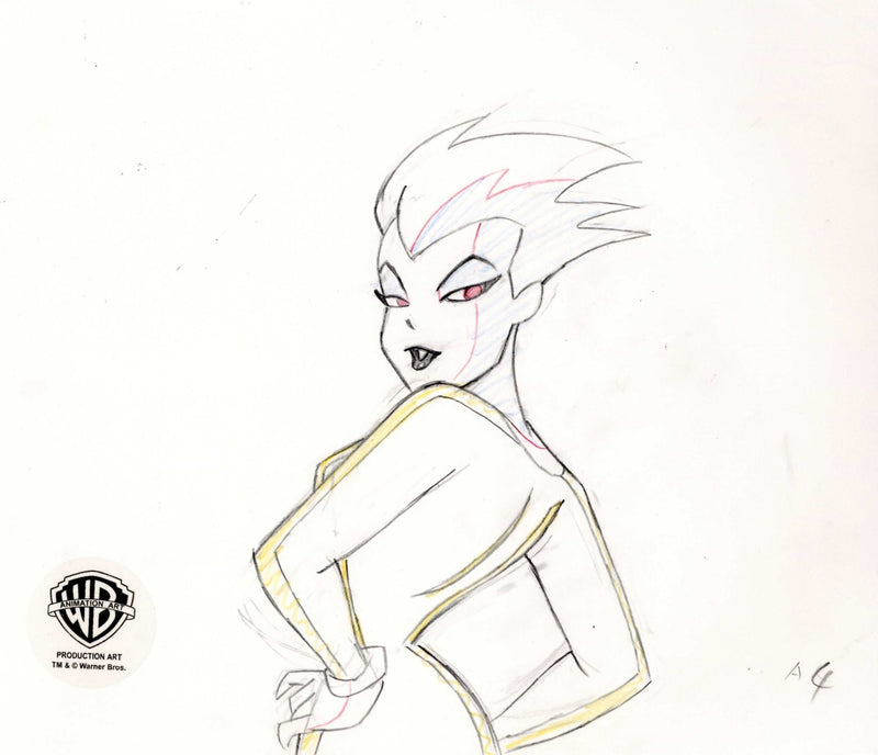 Superman the Animated Series Original Production Drawing: Livewire - Choice Fine Art