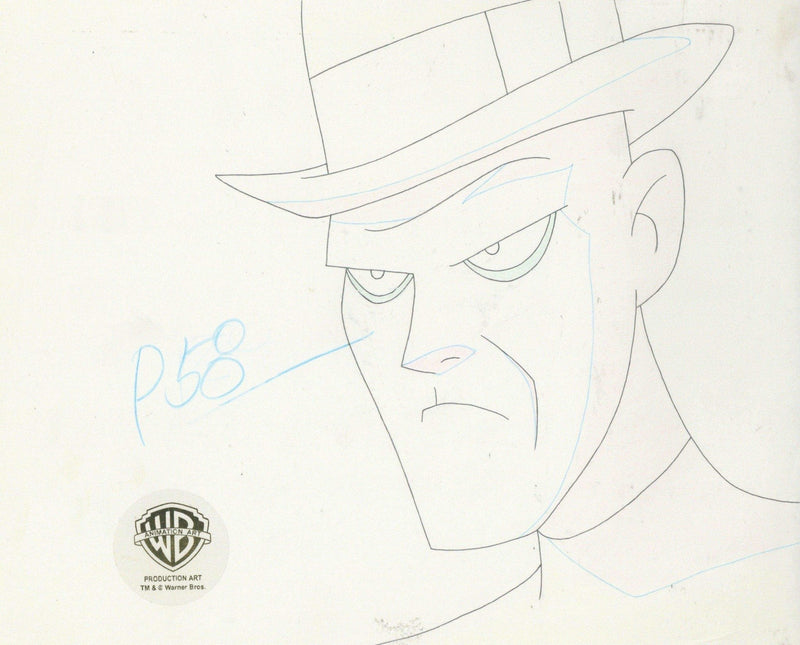 Superman the Animated Series Original Production Drawing: Riddler ...