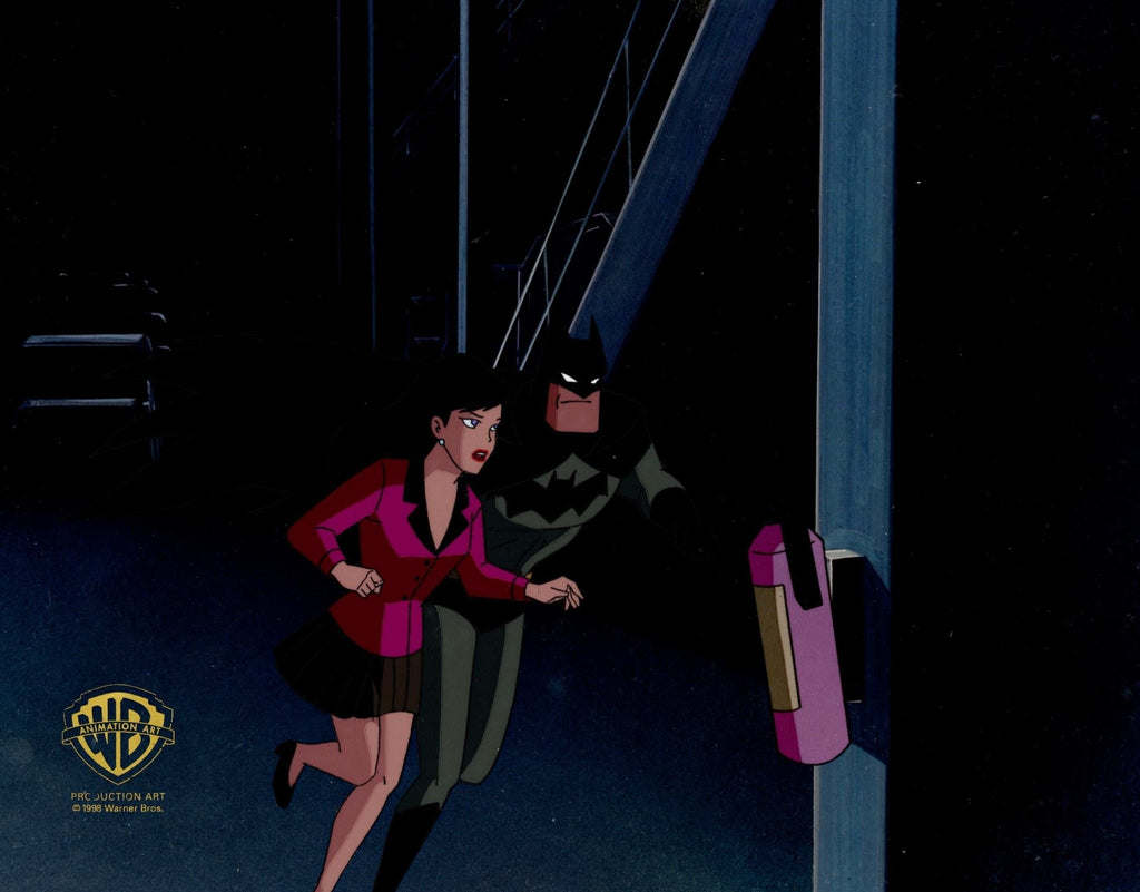Superman the Animated Series Production Cel: Batman and Lois Lane - Choice Fine Art