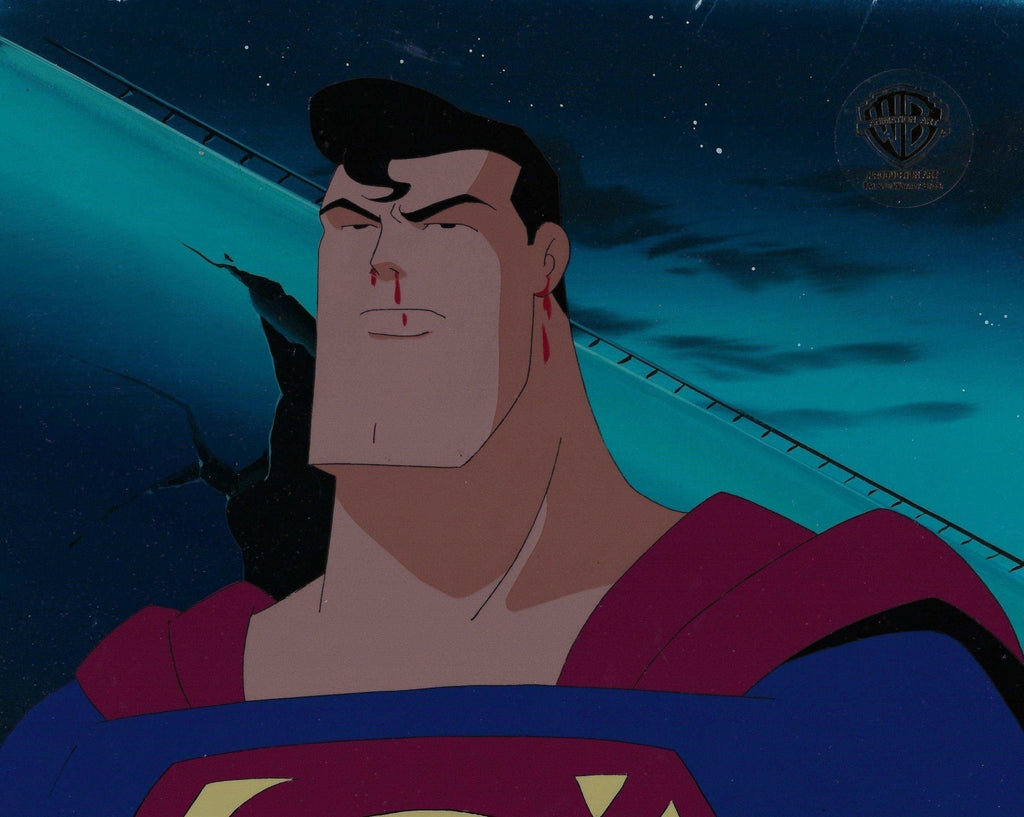 Superman: The Animated Series Production Cel: Superman - Choice Fine Art