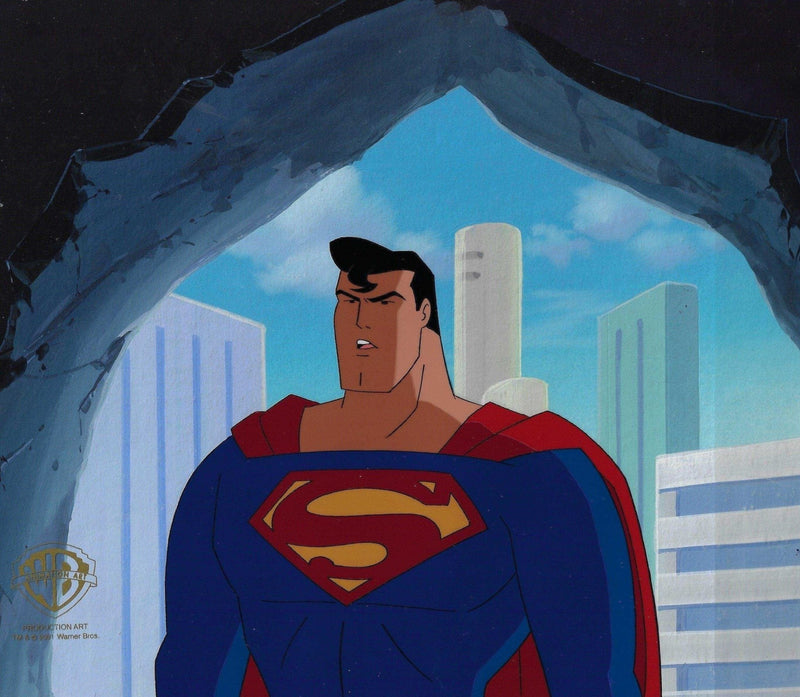 Superman: The Animated Series Production Cel: Superman - Choice Fine Art