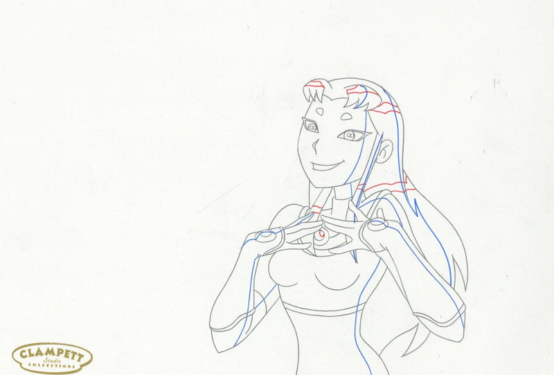 Teen Titans Original Production Drawing: Blackfire - Choice Fine Art