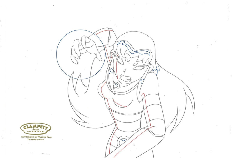 Teen Titans Original Production Drawing: Blackfire - Choice Fine Art