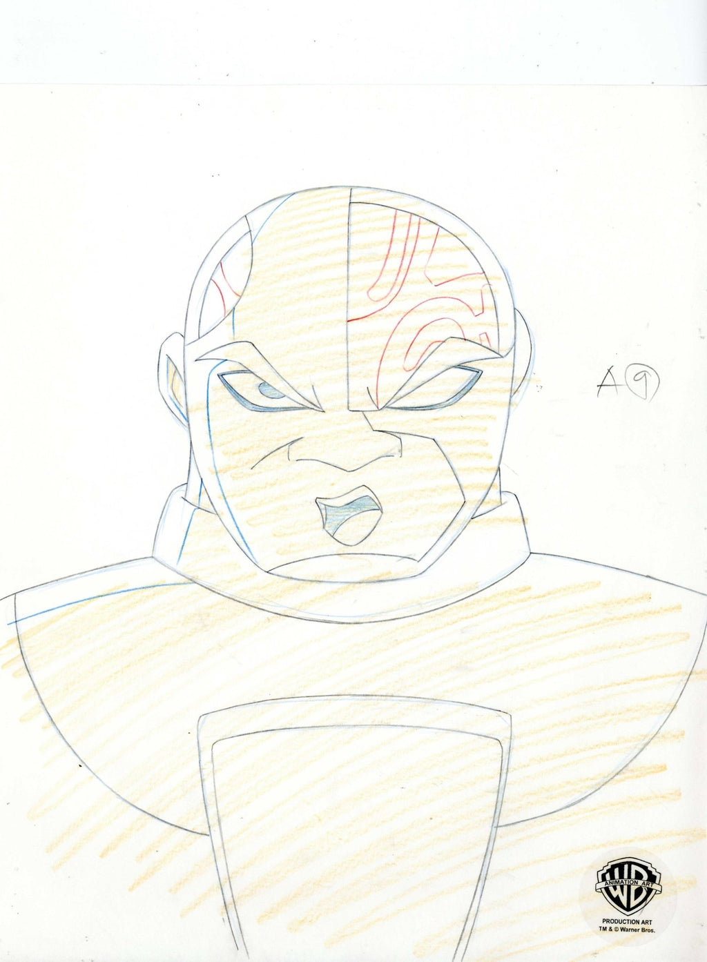 Teen Titans Original Production Drawing: Cyborg - Choice Fine Art