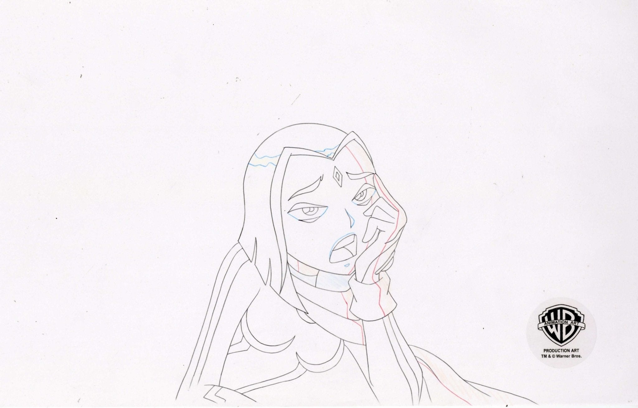 Teen Titans Original Production Drawing: Raven – Choice Fine Art