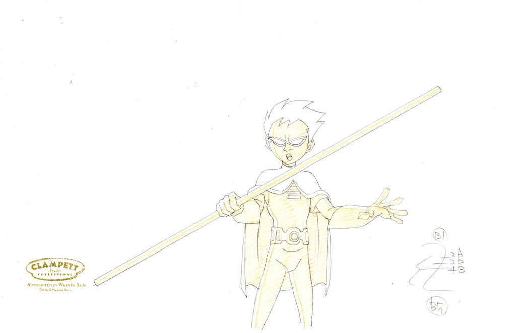Teen Titans Original Production Drawing: Robin - Choice Fine Art