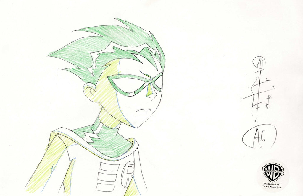 Teen Titans Original Production Drawing: Robin - Choice Fine Art