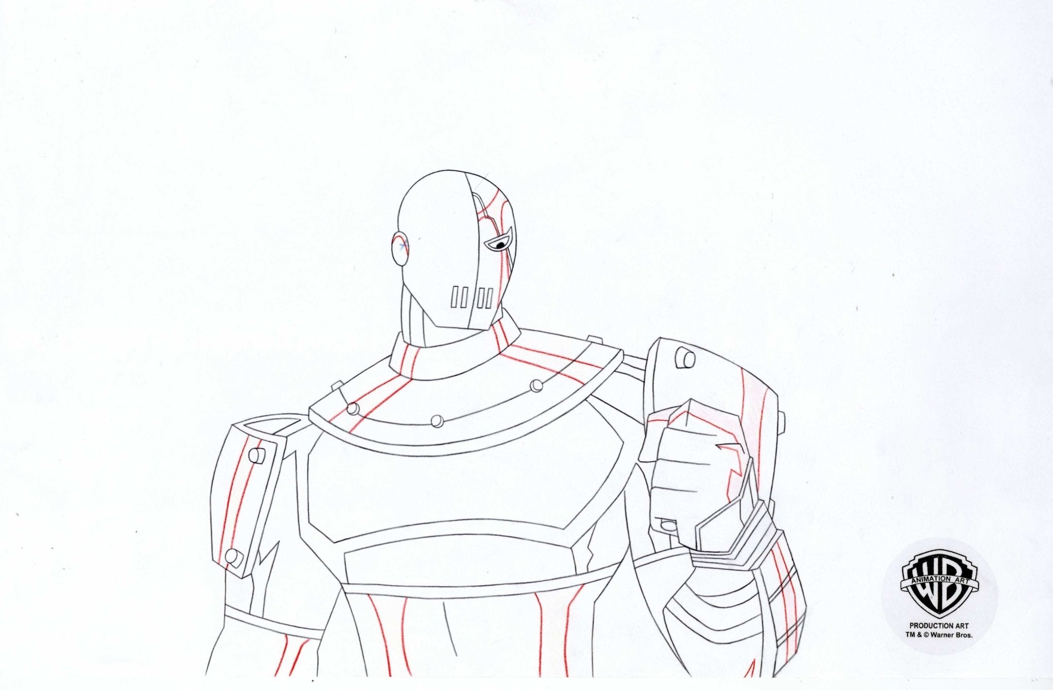 Slade Coloring Teen Titans Original Production Drawing: Slade – Choice Fine Art