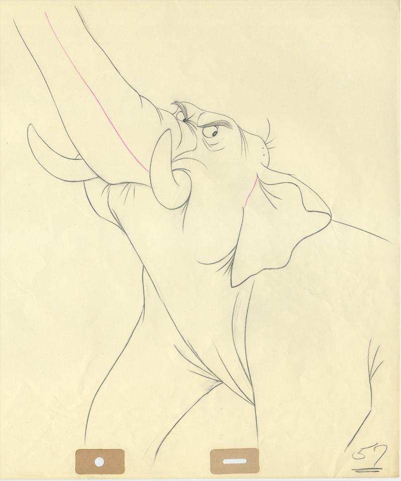 The Jungle Book Original Production Drawing: Colonel Hathi - Choice Fine Art