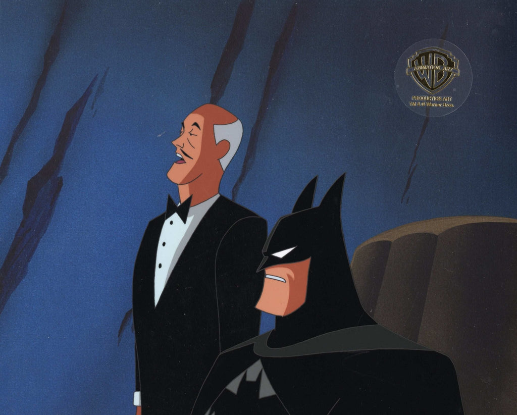 The New Batman Adventures Original Production Cel: Batman and Alfred - Choice Fine Art