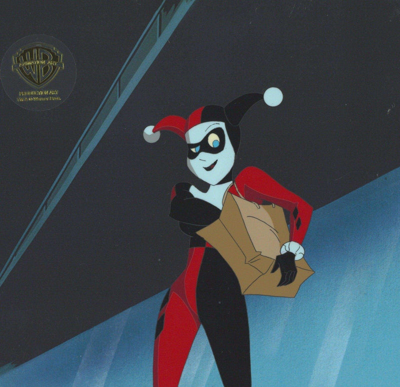 The New Batman Adventures Original Production Cel: Harley Quinn ...