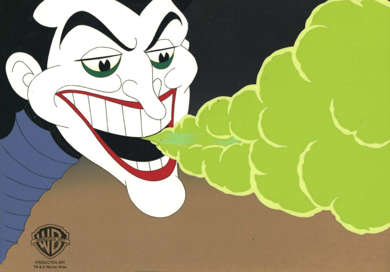 The New Batman Adventures Original Production Cel on Original Background: Joker - Choice Fine Art