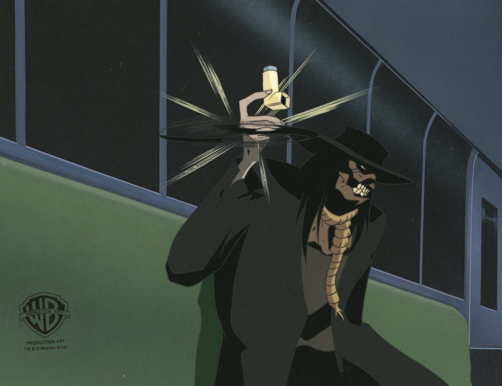 The New Batman Adventures Original Production Cel on Original Background: Scarecrow - Choice Fine Art