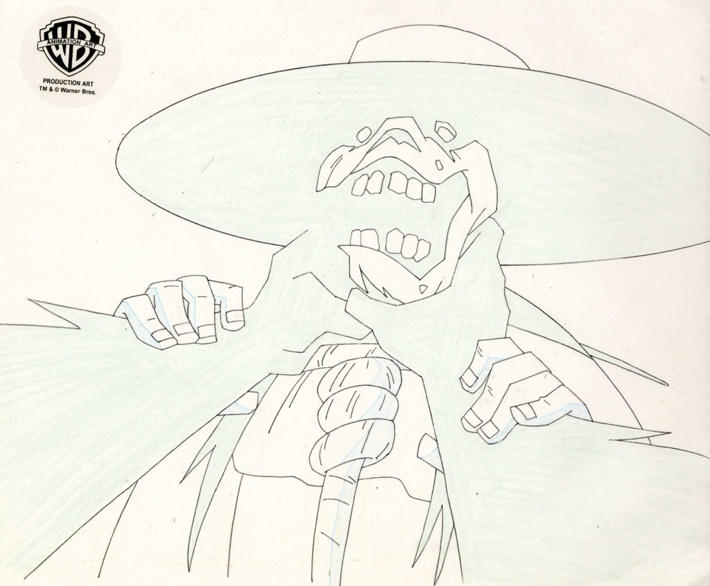 The New Batman Adventures Original Production Drawing: Scarecrow - Choice Fine Art