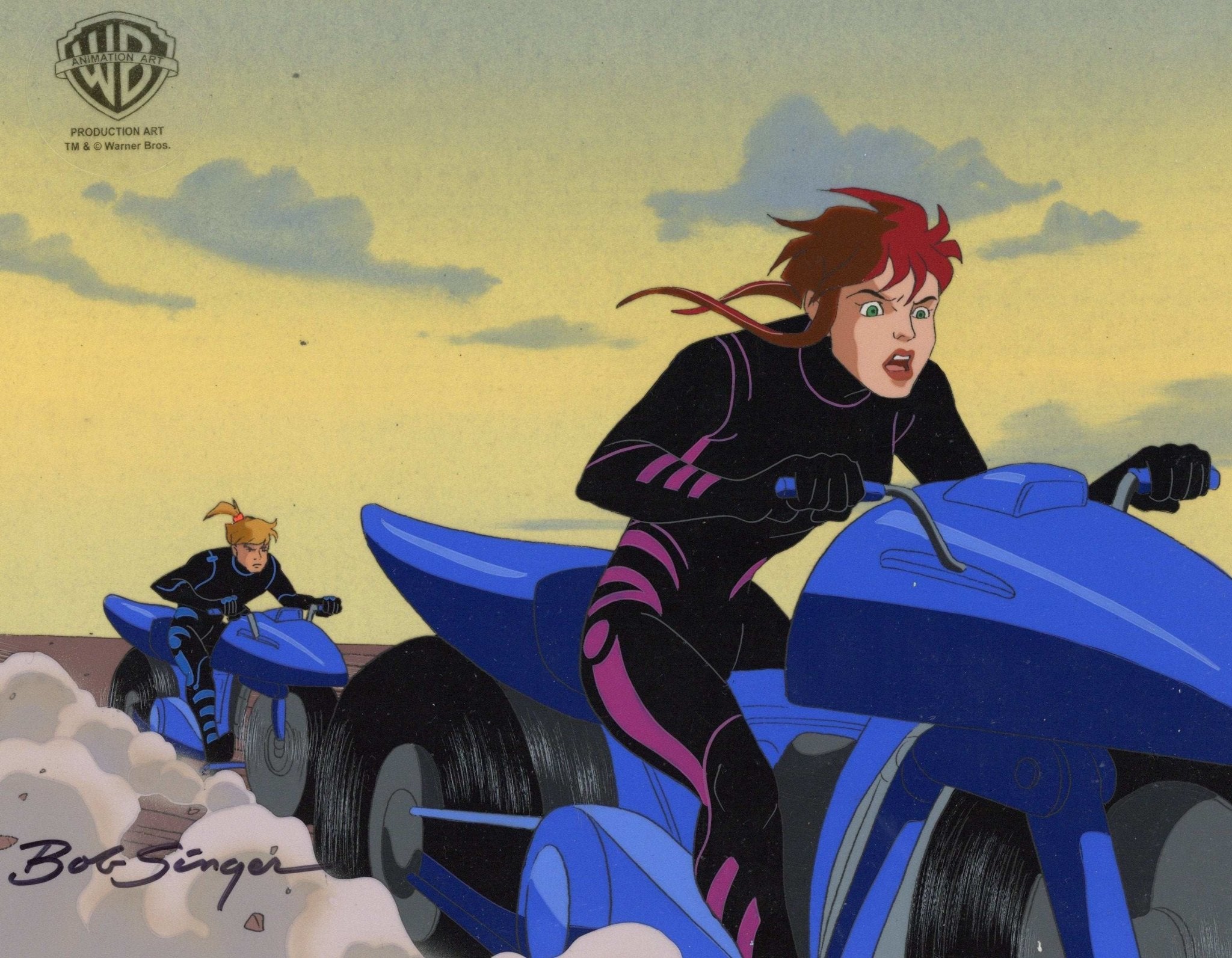 The Real Adventures of Jonny Quest Original Production Cel on