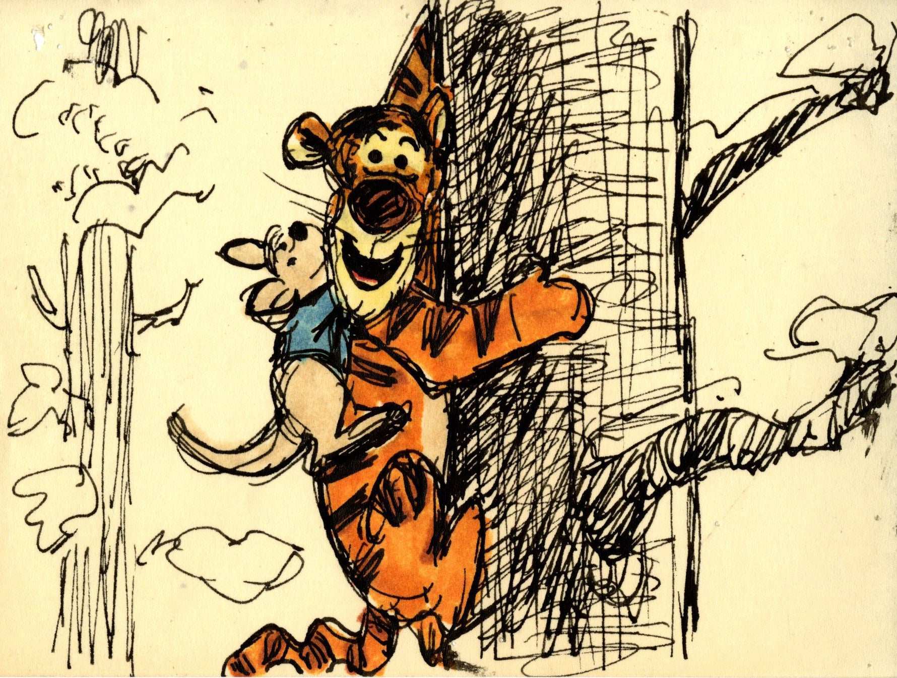 Drawings Of Tigger