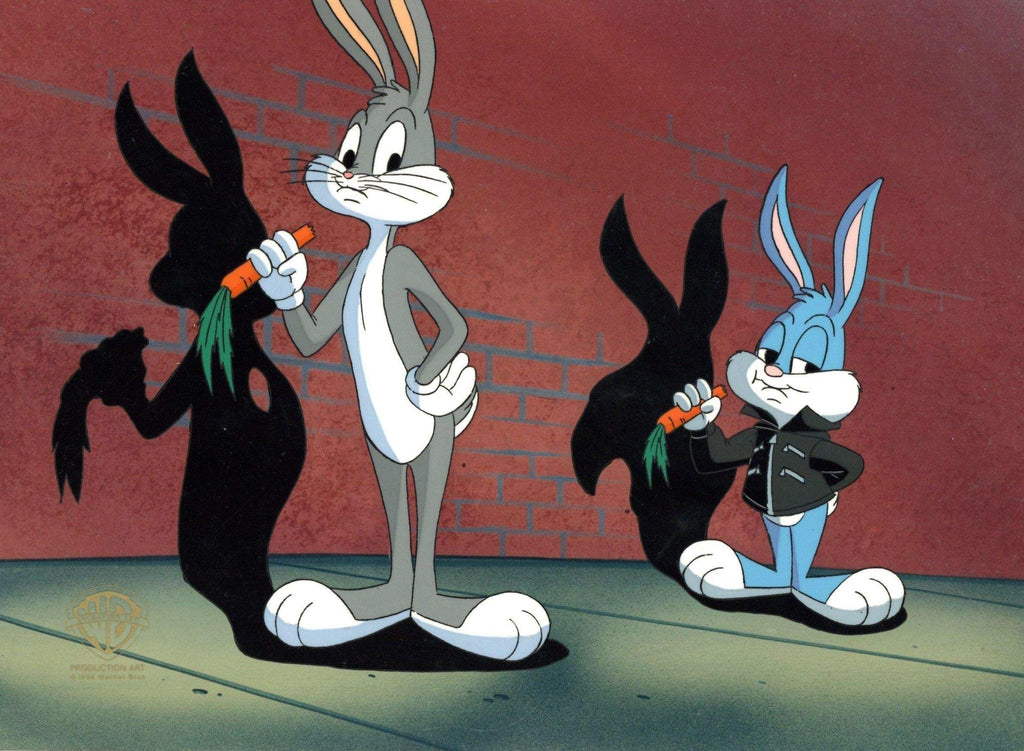 Tiny Toons Original Production Cel: Bugs Bunny and Buster Bunny - Choice Fine Art