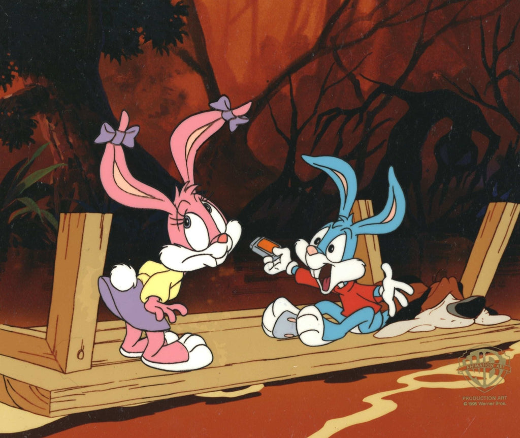 Tiny Toons Original Production Cel: Buster and Babs - Choice Fine Art