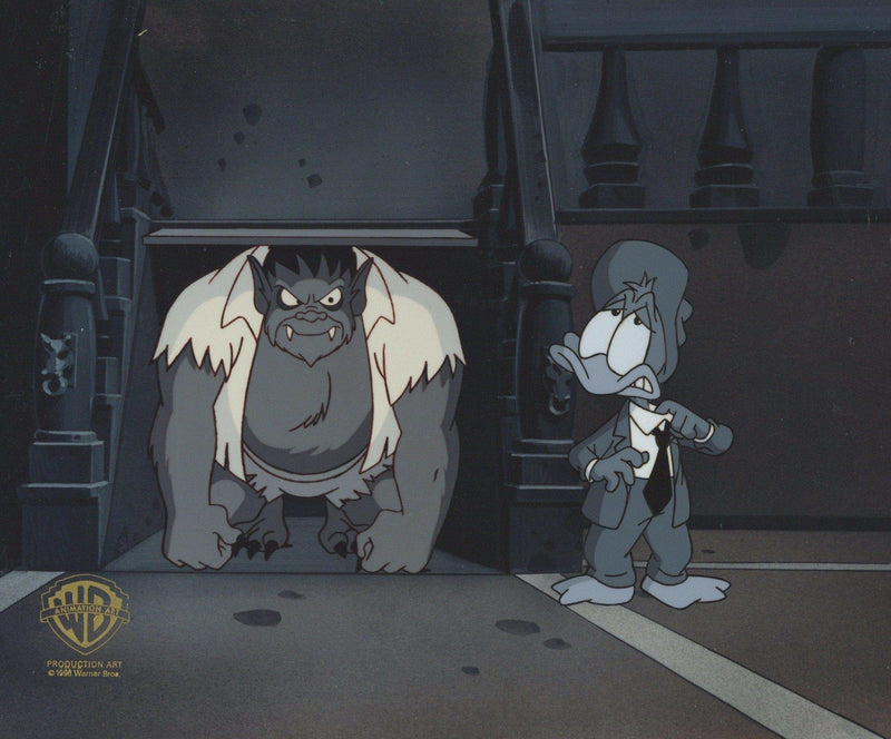 Tiny Toons Original Production Cel: Plucky and Monster - Choice Fine Art