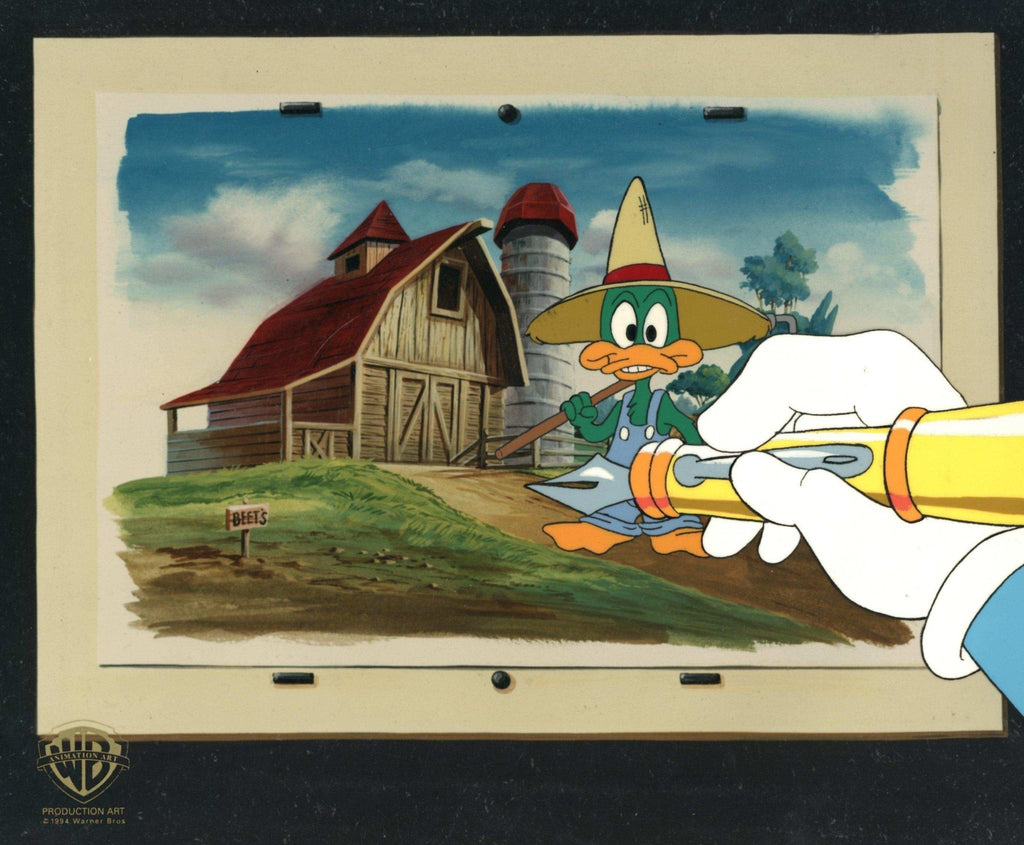 Tiny Toons Original Production Cel: Plucky Duck - Choice Fine Art