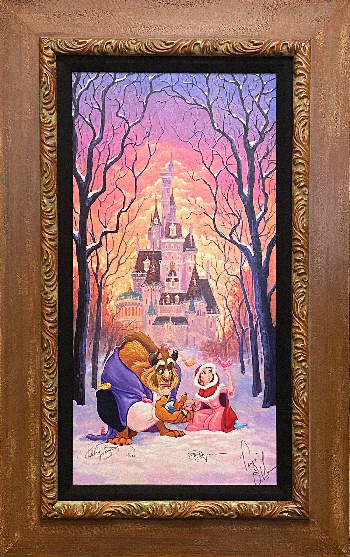 Belle of the Ball Disney Limited Edition By Paige O'Hara Giclée Canvas newest Print