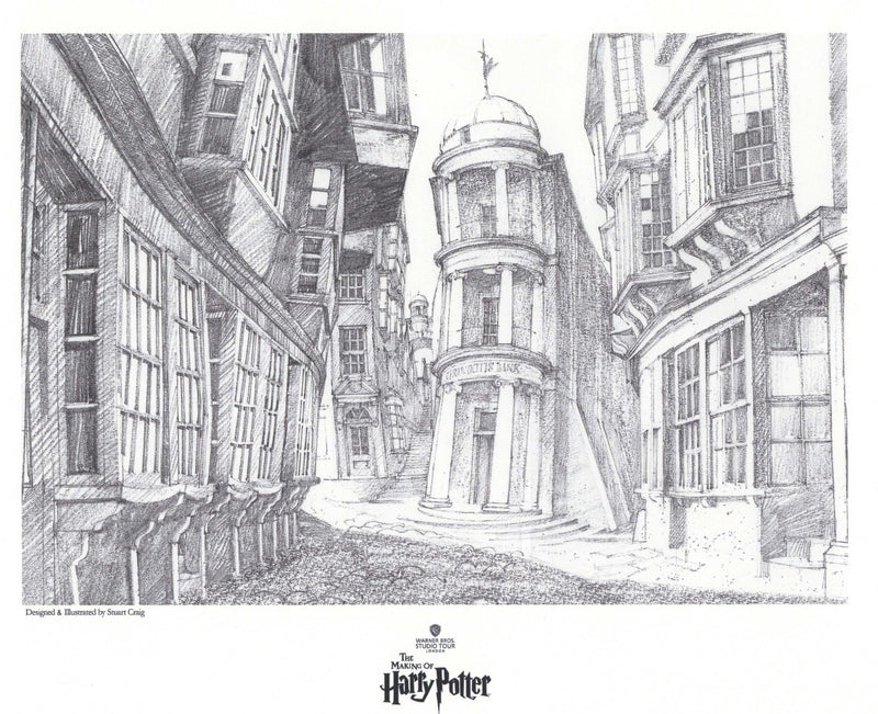 View Of Diagon Alley - Choice Fine Art