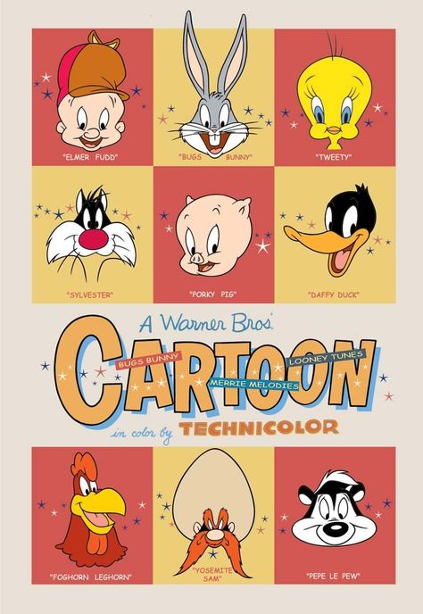 Vintage Series: Looney Tunes Stars - Choice Fine Art