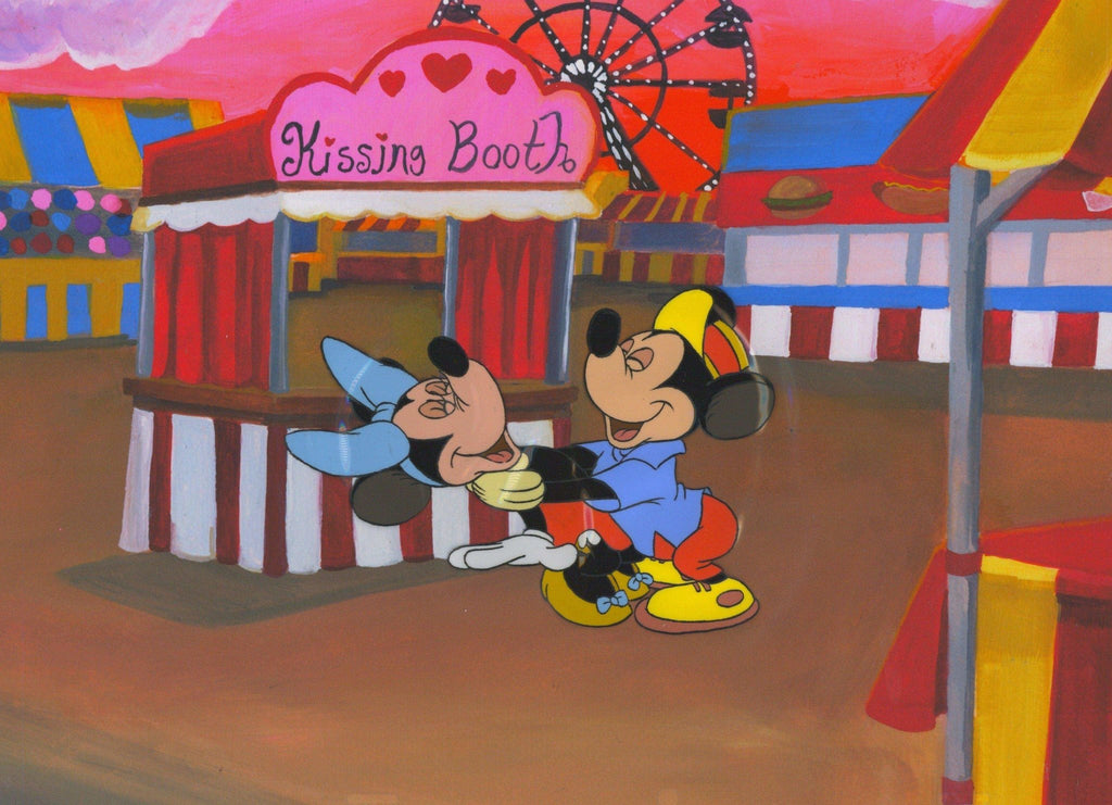 Wonderful World of Color Original Production Cel: Mickey and Minnie Mouse - Choice Fine Art